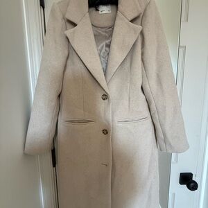 Abercrombie & Fitch Tan Trench Coat